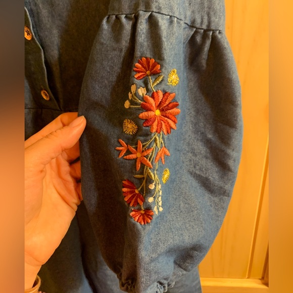 6X (child) Jean Romper - New (tags removed) - Picture 3 of 4